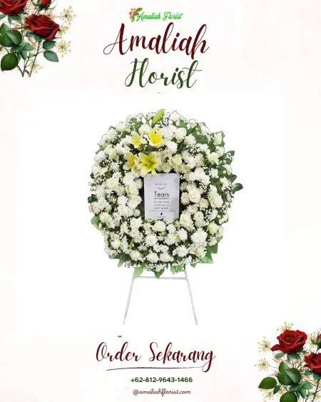 Krans Bunga Duka Pelaga